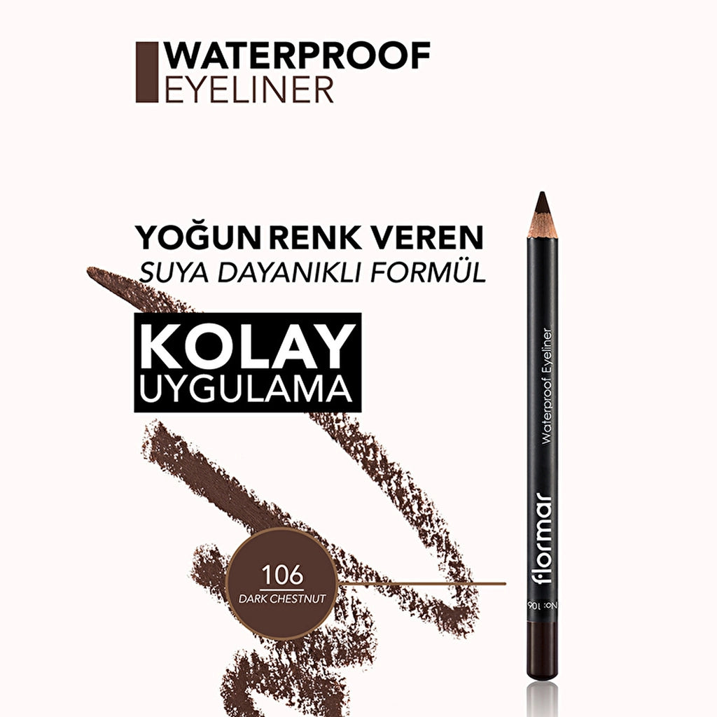 Flormar - waterproof eyeliner