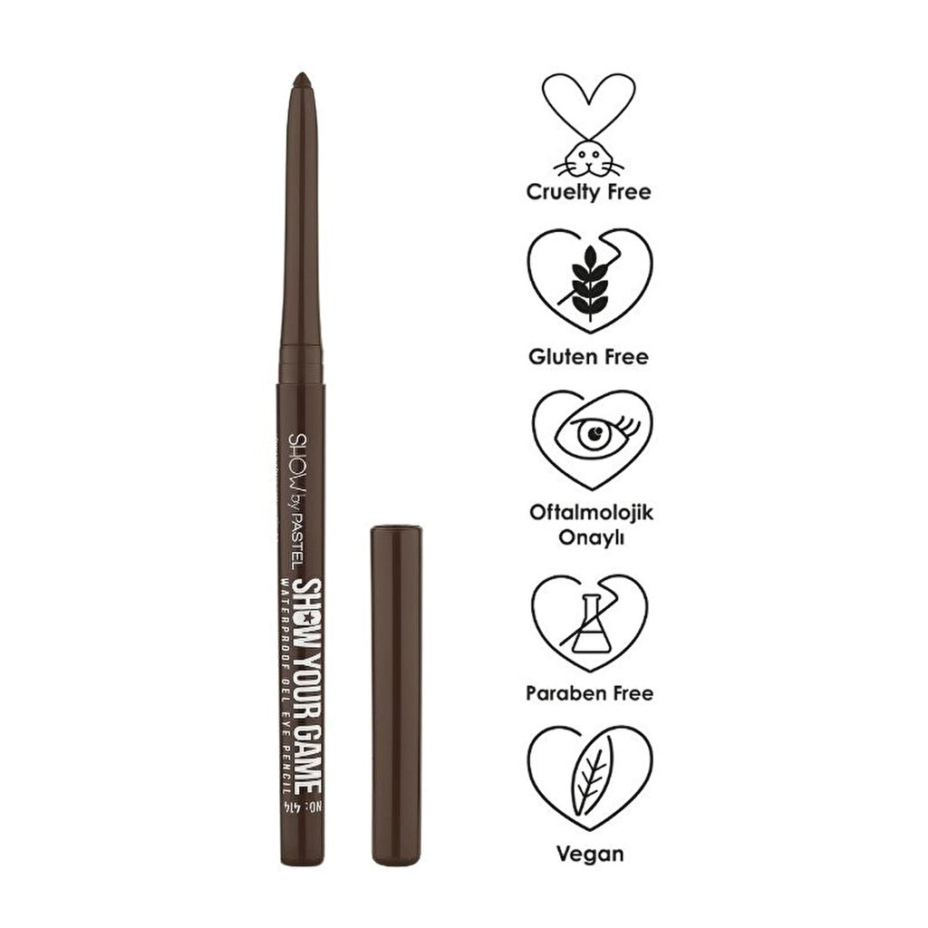 Pastel - show your game - waterproof gel eye pencil