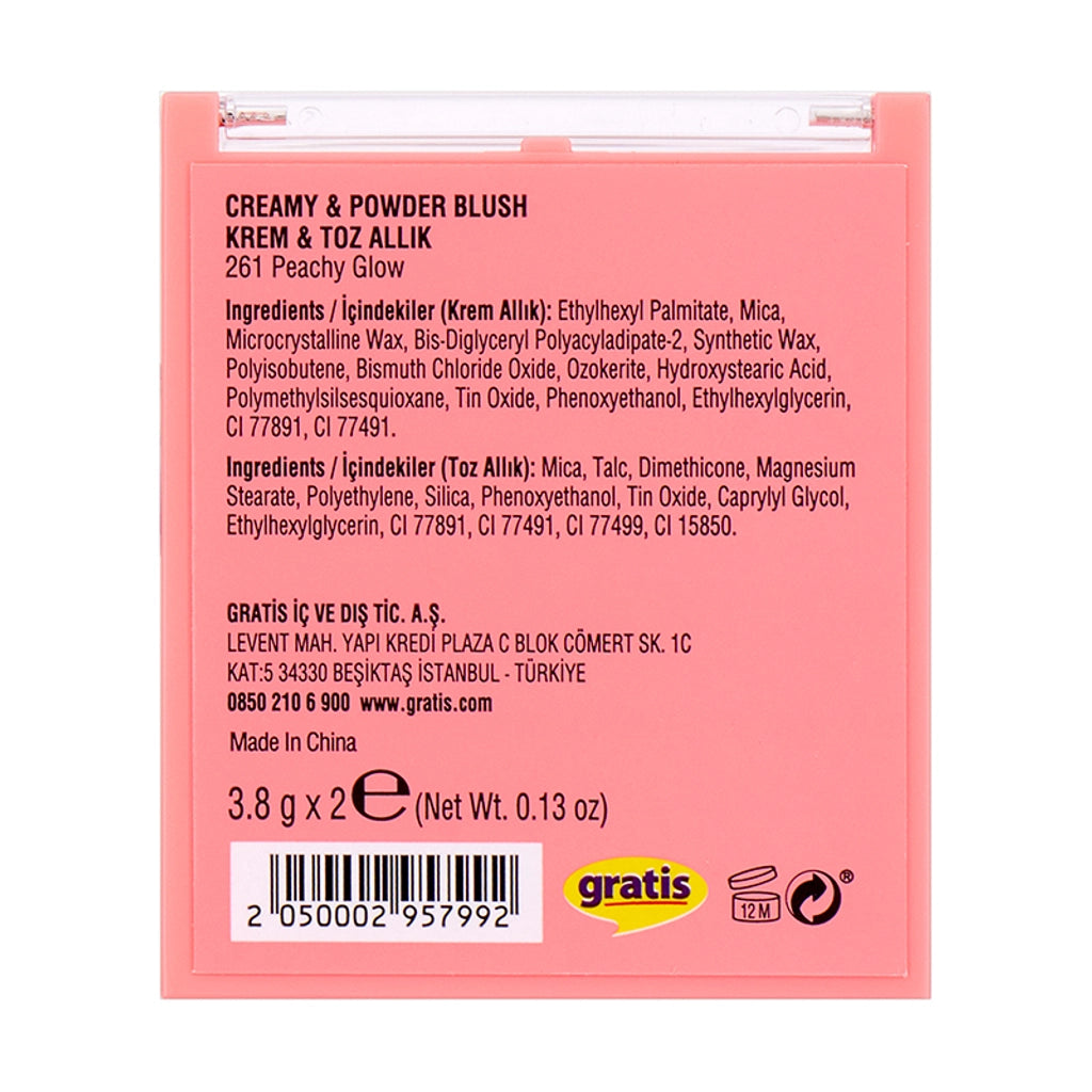 Beaulis - Vibe It Cream & Powder Blush