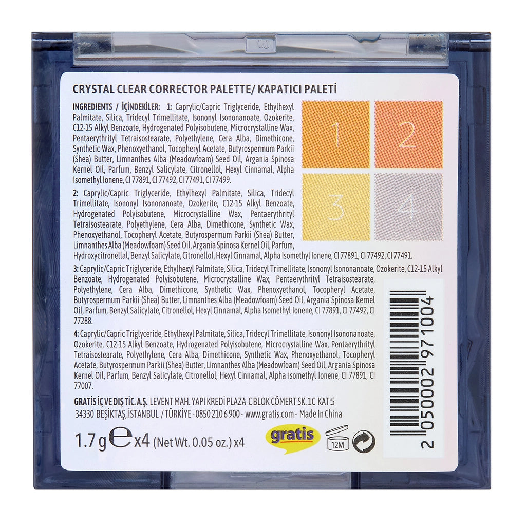 LYKD - Crystal Clear Corrector Concealer Palette