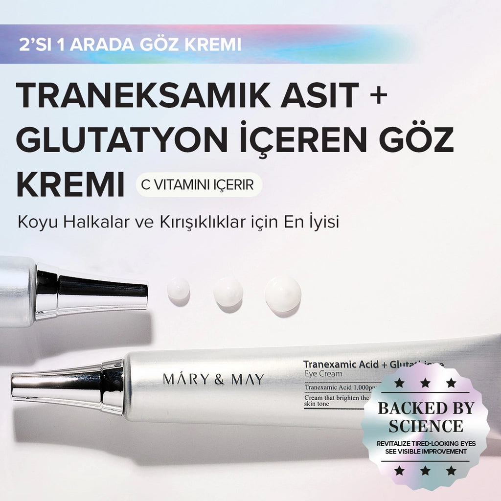 Mary & May traneksamik Asit + Glutatyon eye