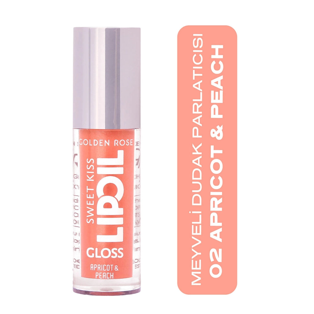 Golden Rose Sweet Kiss Lip Oil Gloss
