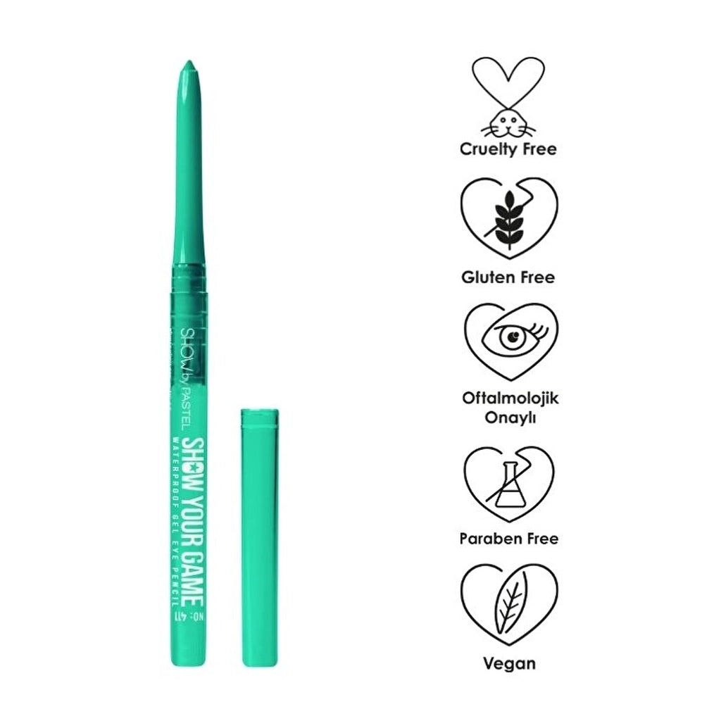 Pastel - show your game - waterproof gel eye pencil