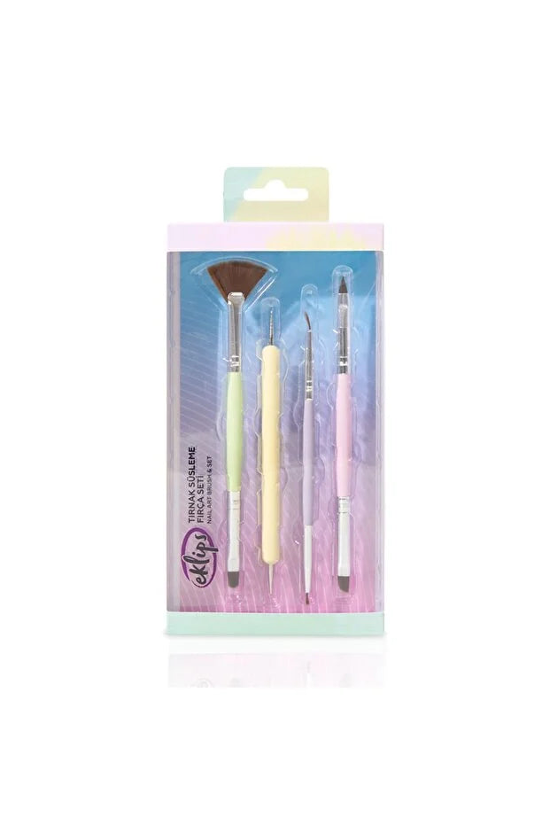 Eklips - Nail Art Brush Set, Nail Decorating Brushes