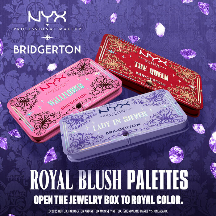 NYX Bridgeton Royal Blush Palette