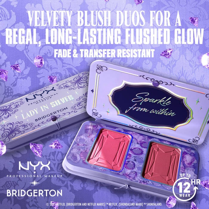 NYX Bridgeton Royal Blush Palette