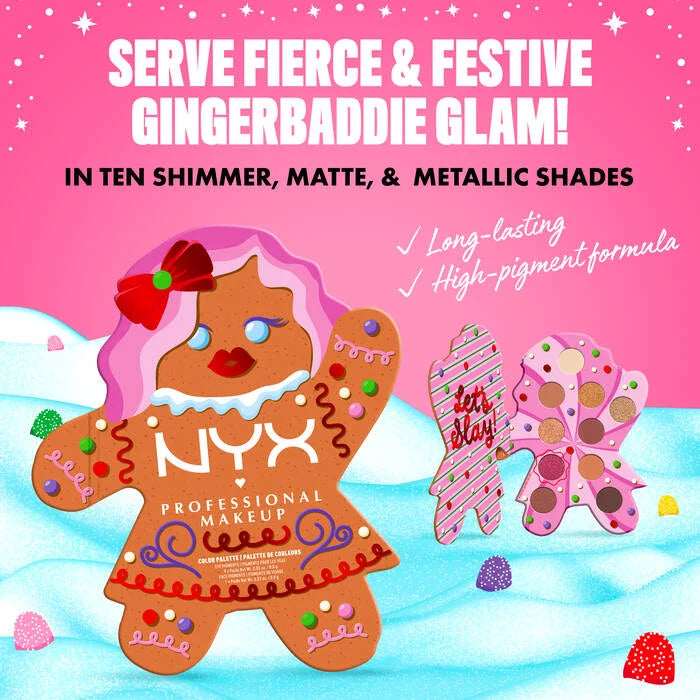NYX Holiday Gingerbaddie Palette