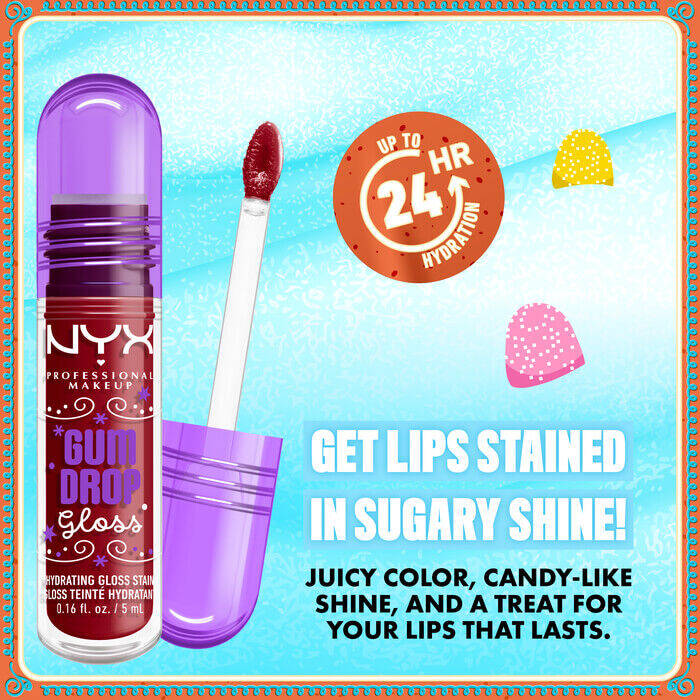 NYX Holiday Gum Drop Hydrating Gloss Stain