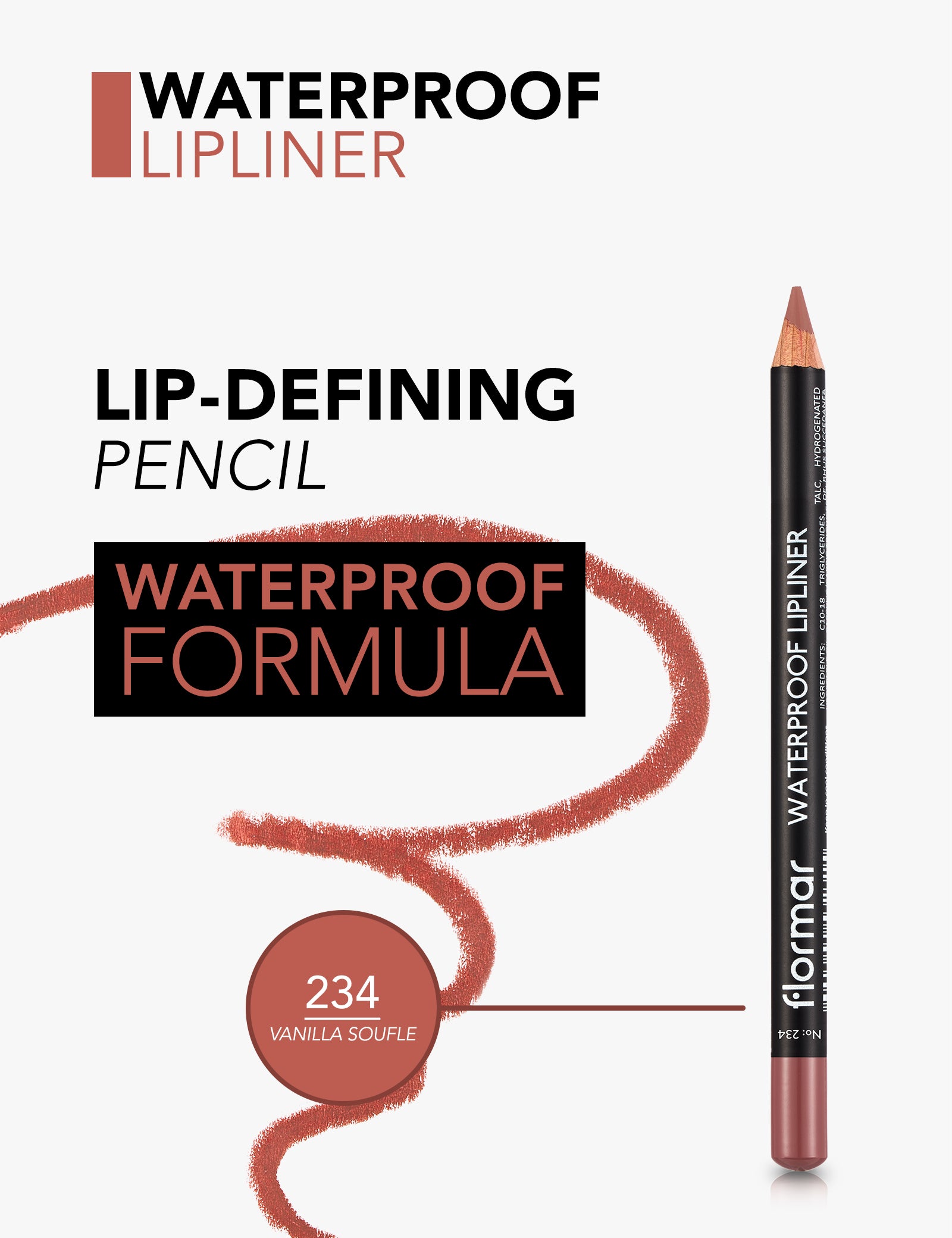 Flormar - Waterproof Lipliner