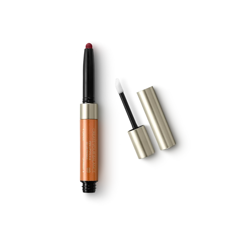 Kiko create your balance pen lipstick & 3d lip primer