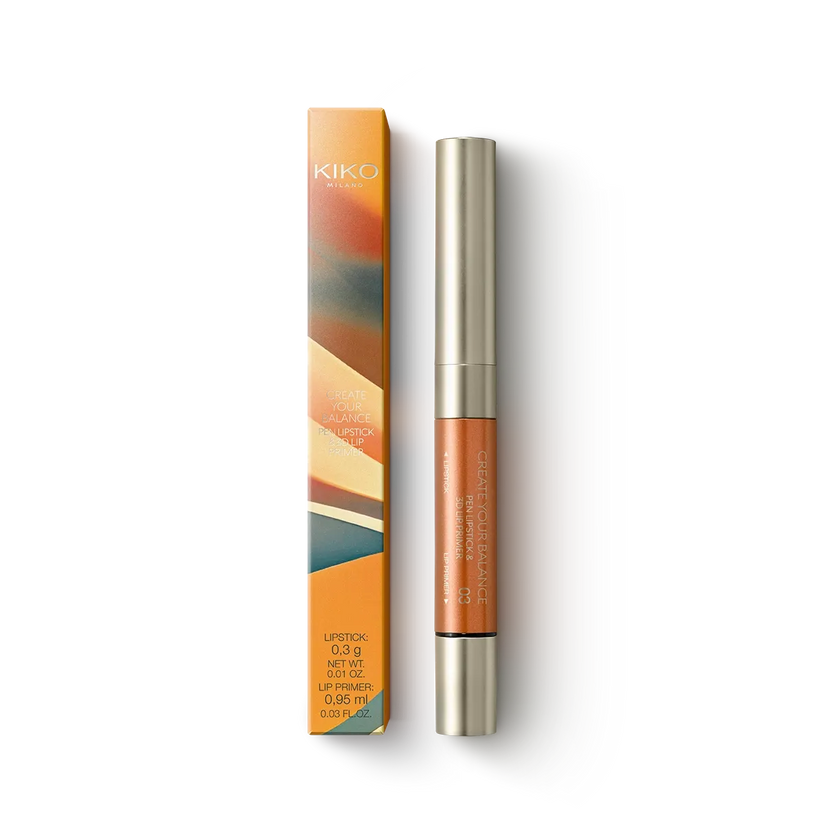 Kiko create your balance pen lipstick & 3d lip primer