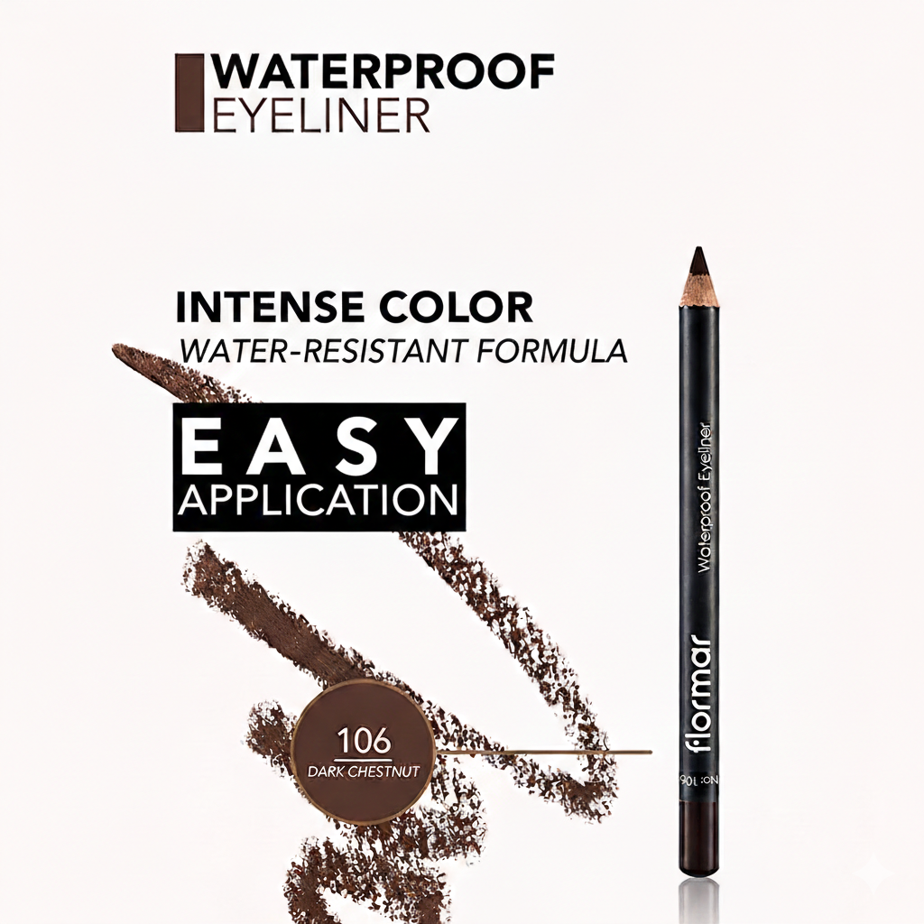 Flormar - waterproof eyeliner