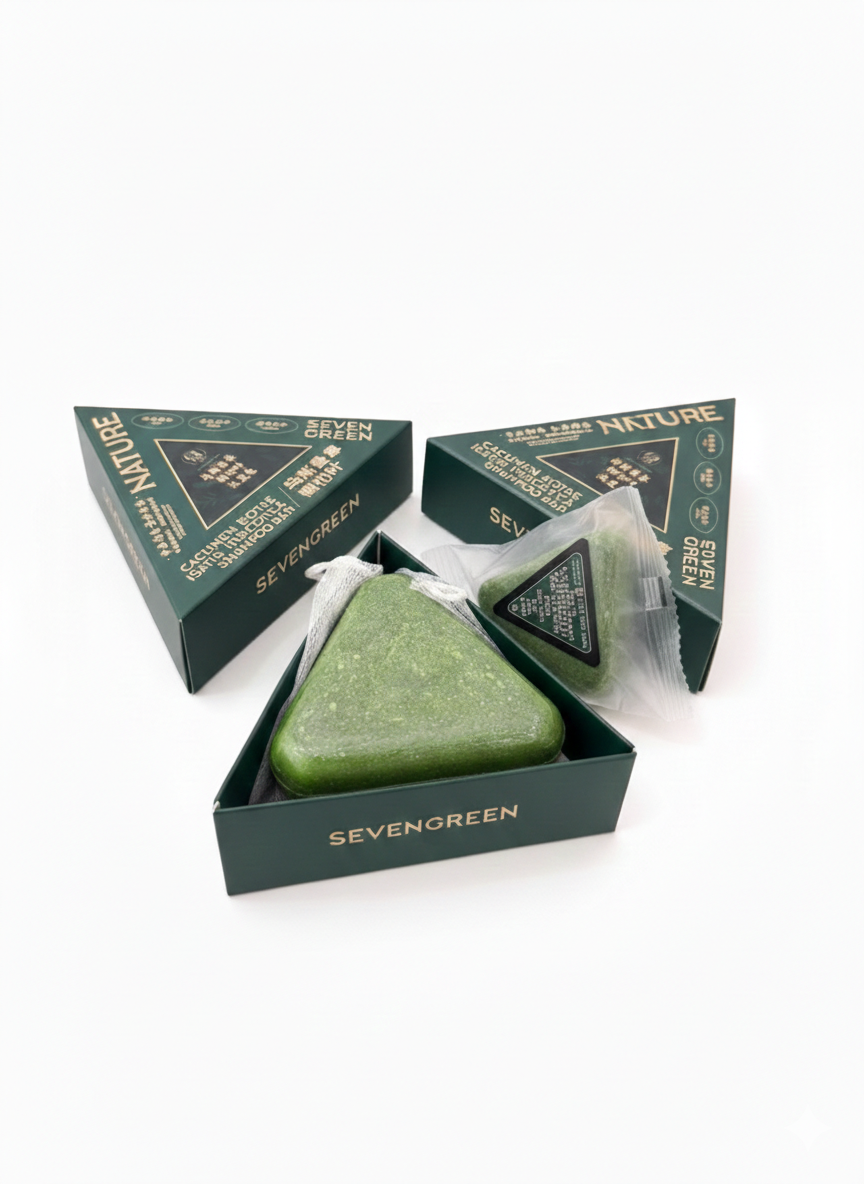 Seven Green - Shampoo Soap