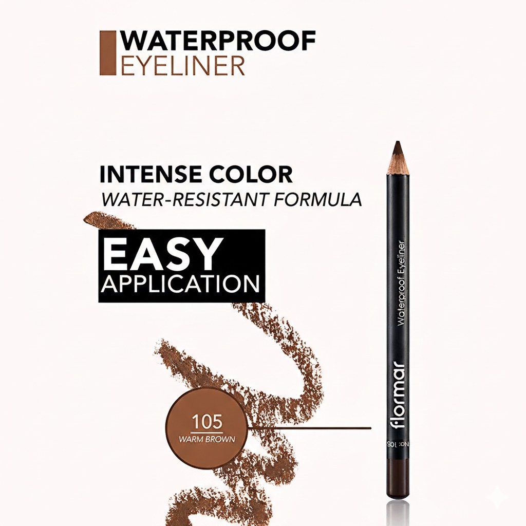 Flormar - waterproof eyeliner