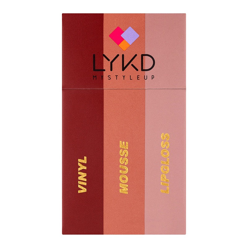 LYKD - Timeless Lipgloss Trio Set