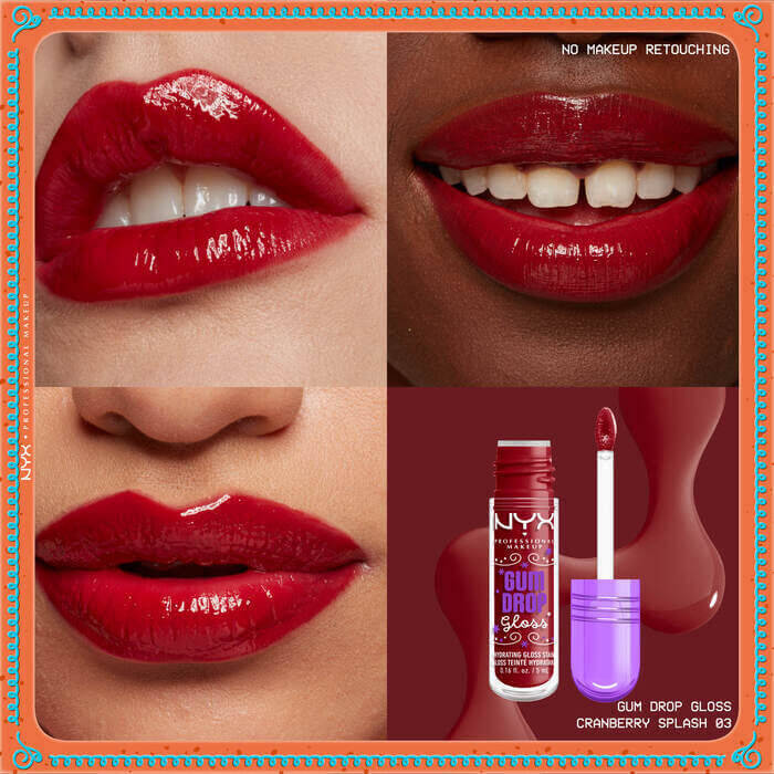 NYX Holiday Gum Drop Hydrating Gloss Stain